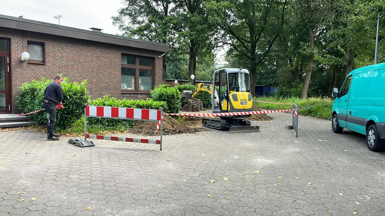 Kellerabdichtung - Projektbeginn