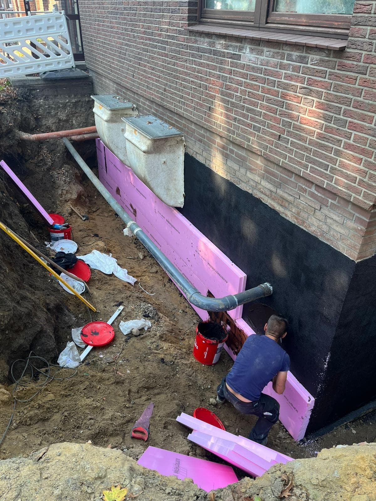 Kellerabdichtung - Projektende